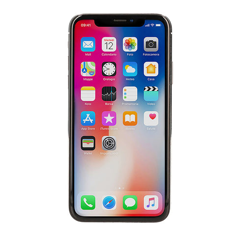iPhone X 64GB reacondicionado color plata falla en Face ID, DETALLES ESTETICOS